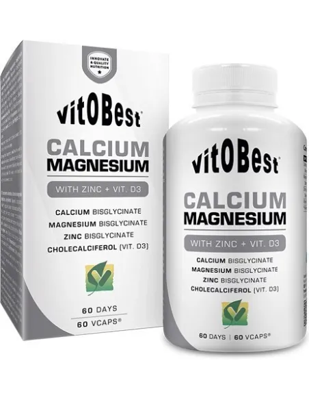 CALCIO MAGNESIO 60 VCAPS - VITOBEST