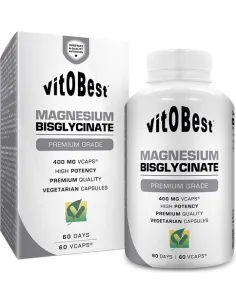 MAGNESIUM BISGLYCINATE - 60 VCAPS - VITOBEST