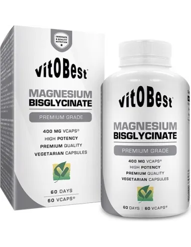 MAGNESIUM BISGLYCINATE - 60 VCAPS - VITOBEST