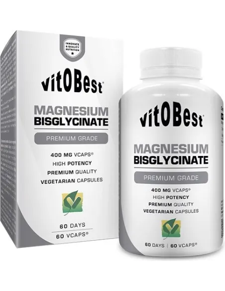 MAGNESIUM BISGLYCINATE - 60 VCAPS - VITOBEST