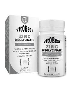 ZINC BISGLYCINATE - 50 TABS - VITOBEST