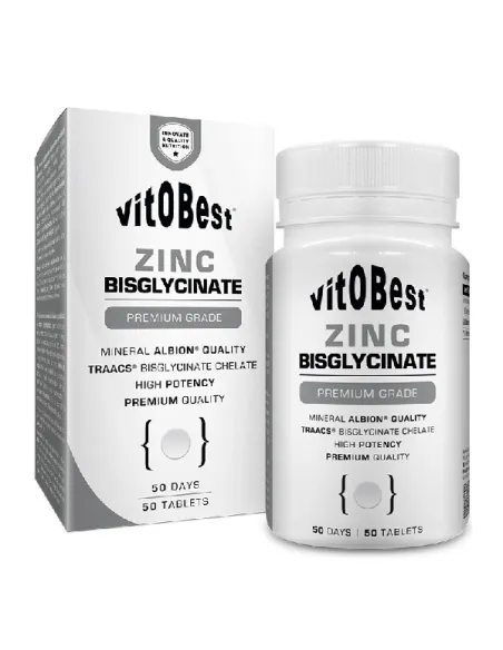 ZINC BISGLYCINATE - 50 TABS - VITOBEST
