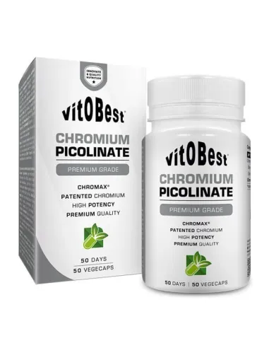 PICOLINATO DE CROMO - 50 CAPS - VITOBEST