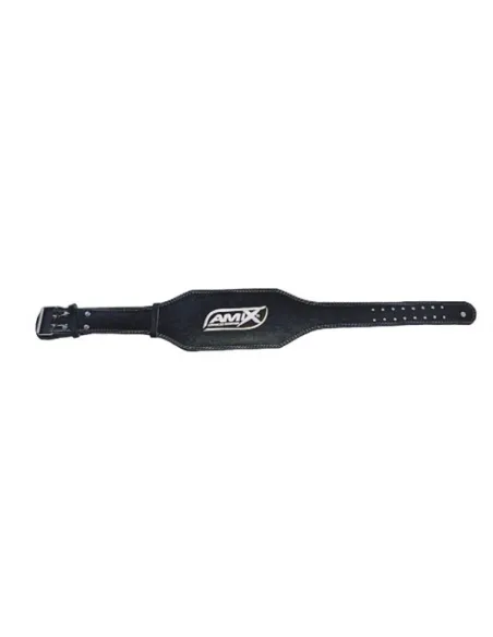 AMIX - CINTURON CUERO NEGRO T-XL