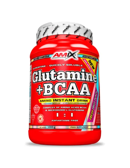 GLUTAMINE + BCAA  1 KG - AMIX NUTRITION