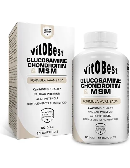 GLUCOSAMINE+CHONDROITIN+MSM 60 CAPS