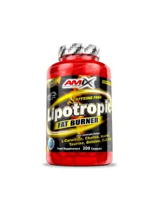 LIPOTROPIC FAT BURNER CAF FREE- 200 CAPS