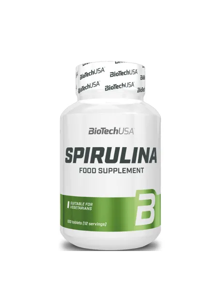 SPIRULINA 100 TABS - BIOTECH USA