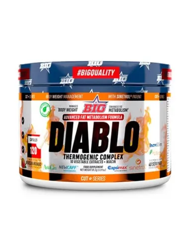 DIABLO FAT BURNER - 120 CAPS - BIG