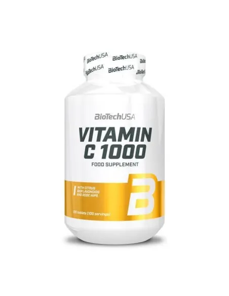 VITAMIN C 1000 MG - 100 TABS - BIOTECH USA