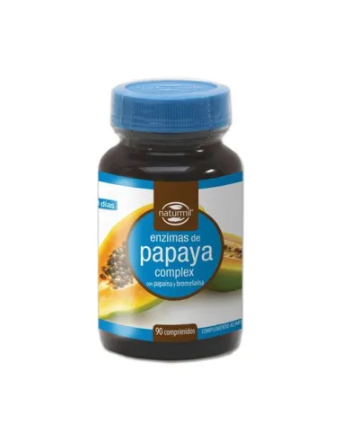 ENZIMAS PAPAYA - 90 COMP - NATURMIL
