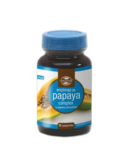 ENZIMAS PAPAYA - 90 COMP - NATURMIL