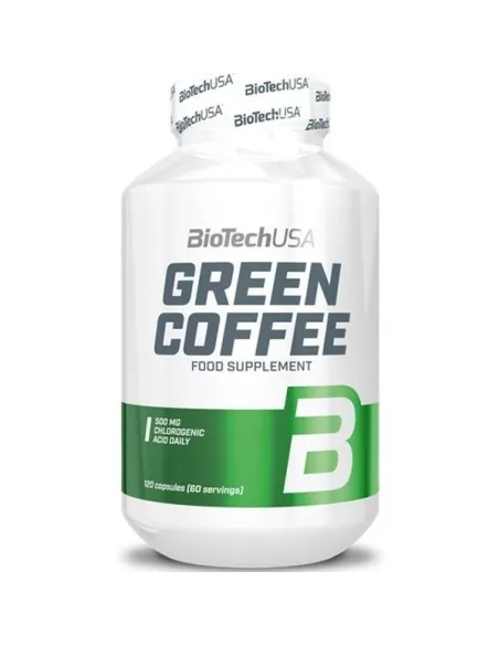 GREEN COFFEE 120 CAPS - BIOTECH USA
