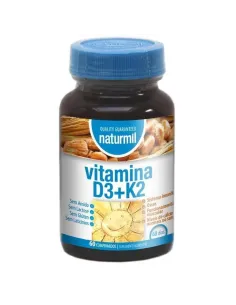 VITAMINA D3 + K2 - 60 COMP - NATURMIL