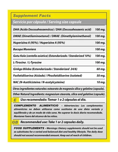 NUTRIMIND 60 VEGICAPS - VITOBEST