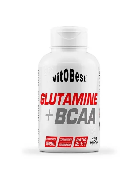 GLUTAMINE + BCAA 100 TRIPLECAPS - VITOBEST