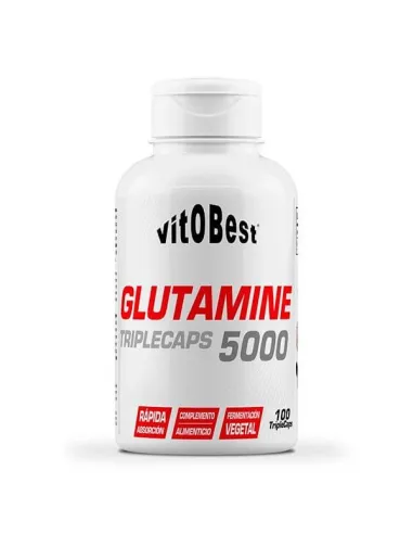 GLUTAMINE 5000 - 100 TRIPLECAPS - VITOBEST