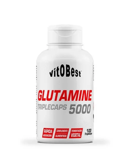 GLUTAMINE 5000 - 100 TRIPLECAPS - VITOBEST