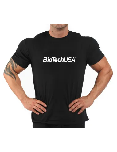 BIOTECH USA -CAMISETA TECNICA NEGRA  T-L