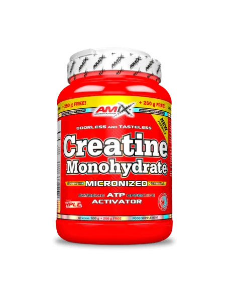 CREATINE MONOHYDRATE 500 + 250 GR GRATIS