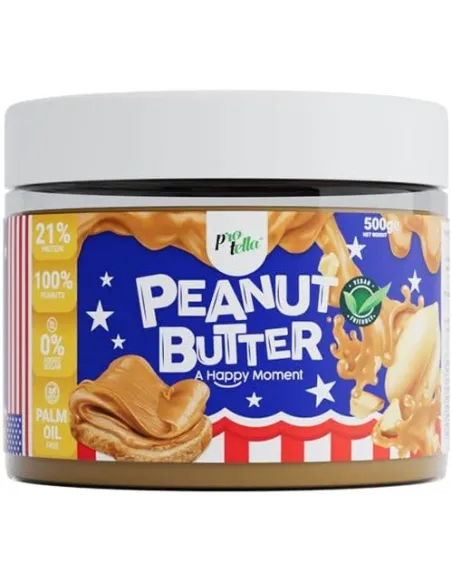 PEANUT BUTTER - 500 GR - PROTELLA