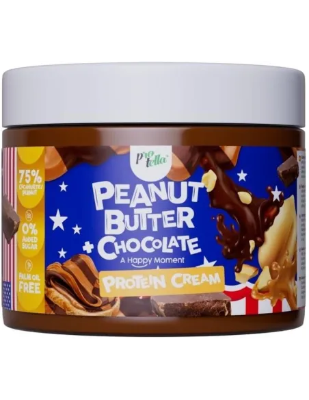 PROTELLA PEANUT BUTTER CHOCOLATE 500 GR