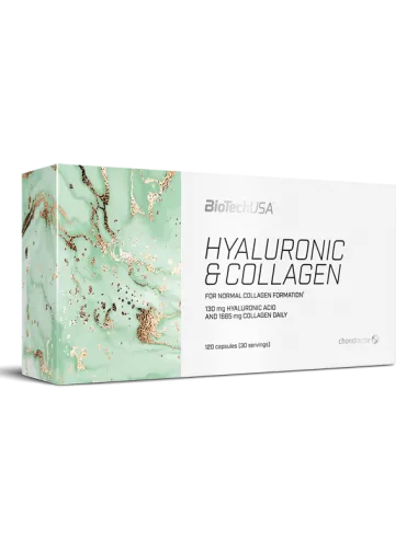 HYALURONIC & COLLAGEN 120 CAPS - BIOTECH USA