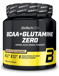 BCAA + GLUTAMINE ZERO 480 GR - BIOTECH USA