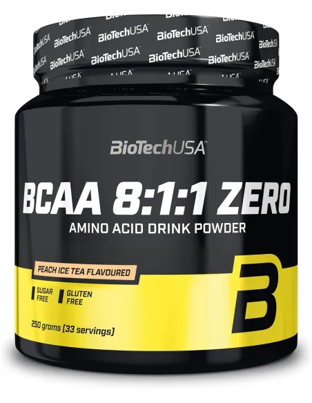 BCAA 8:1:1 ZERO 250 GR - BIOTECH USA