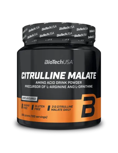 CITRULLINE MALATE 300 GR - BIOTECH USA