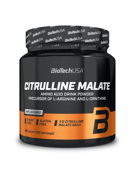 CITRULLINE MALATE 300 GR - BIOTECH USA