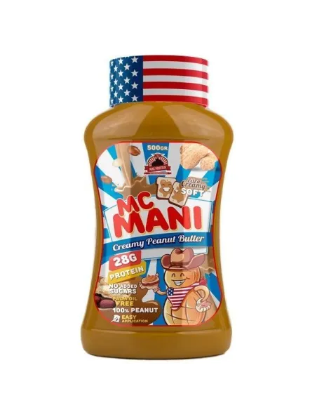 McMANI CREMA DE CACAHUETE - MAX PROTEIN