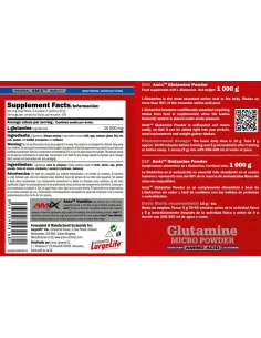 GLUTAMINE 1 KG - NEUTRA - AMIX NUTRITION 2