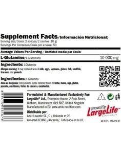 GLUTAMINE 500 GR - NEUTRA - AMIX NUTRITION 2