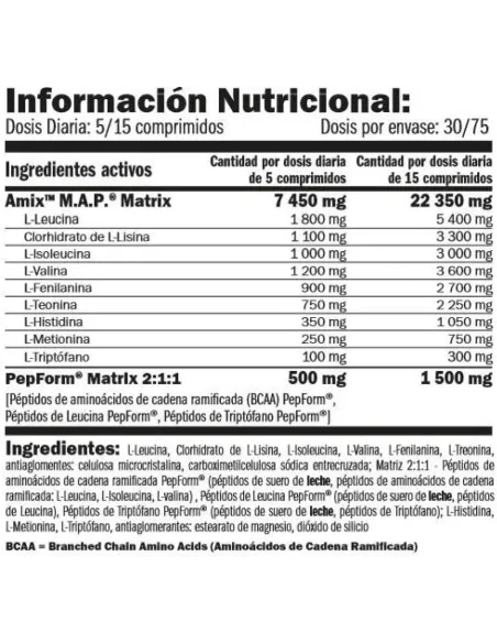 MAP AMINO PEPFROM -150 TABS - AMIX PRO