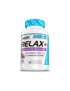 RELAX + MELATONIN - 90 VEGICAPS - AMIX PERFORMANCE