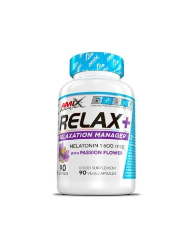 RELAX + MELATONIN - 90 VEGICAPS - AMIX PERFORMANCE