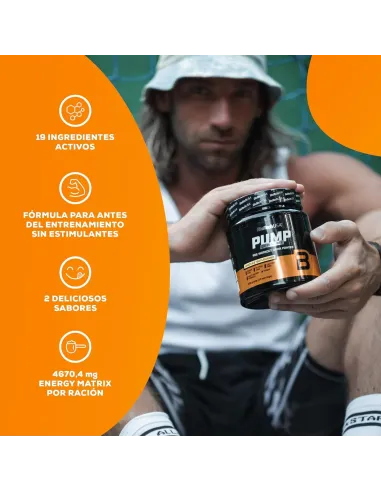 PUMP CAFFEINE FREE 330 GR - BIOTECH USA