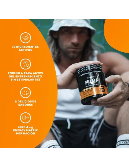 PUMP CAFFEINE FREE 330 GR - BIOTECH USA