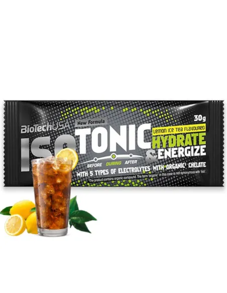 ISOTONIC 30 GR ICE TE LIMON - BIOTECH USA
