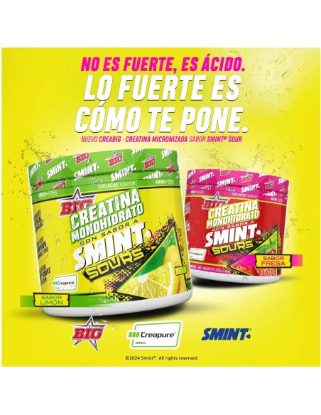 BIG - CREATINA CREAPURE SMINT SOURS - 340 GR