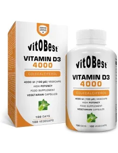VITAMINA D3 - 100 VEGICAPS - VITOBEST