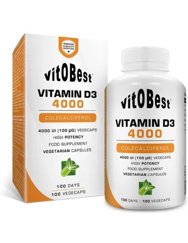 VITAMINA D3 - 100 VEGICAPS - VITOBEST
