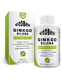 GINKGO BILOBA 60 VEGICAPS - VITOBEST