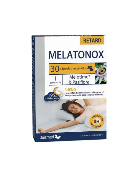 MELATONOX RETARD 30 VEGICAPS - DIETMED