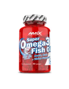 SUPER OMEGA 3 FISH OIL - 90 SOFTPERLS - AMIX
