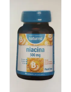 NIACINA 500 MG - 90 COMP - NATURMIL