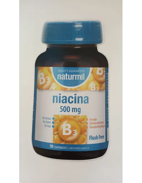 NIACINA 500 MG - 90 COMP - NATURMIL