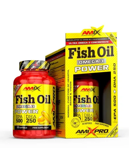 FISH OIL OMEGA3 POWER 60 SOFTGELS - AMIX PRO
