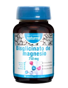MAGNESIO BISGLICINATO 750 GR - 90 COMP - NATURMIL